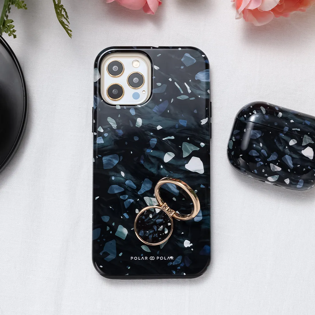 Nordic Terrazzo Gem - iPhone 16 Plus Case