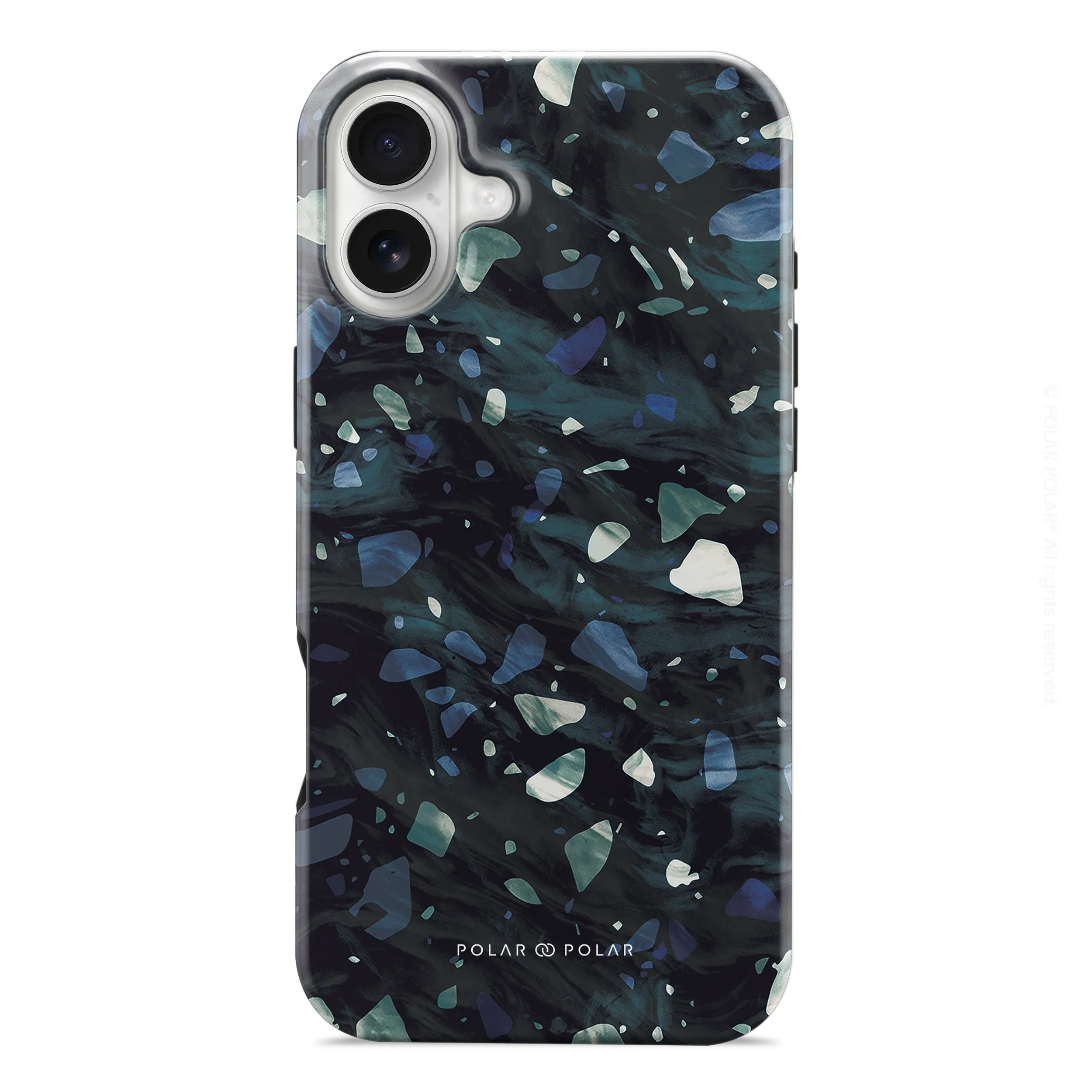 Nordic Terrazzo Gem - iPhone 16 Plus Case