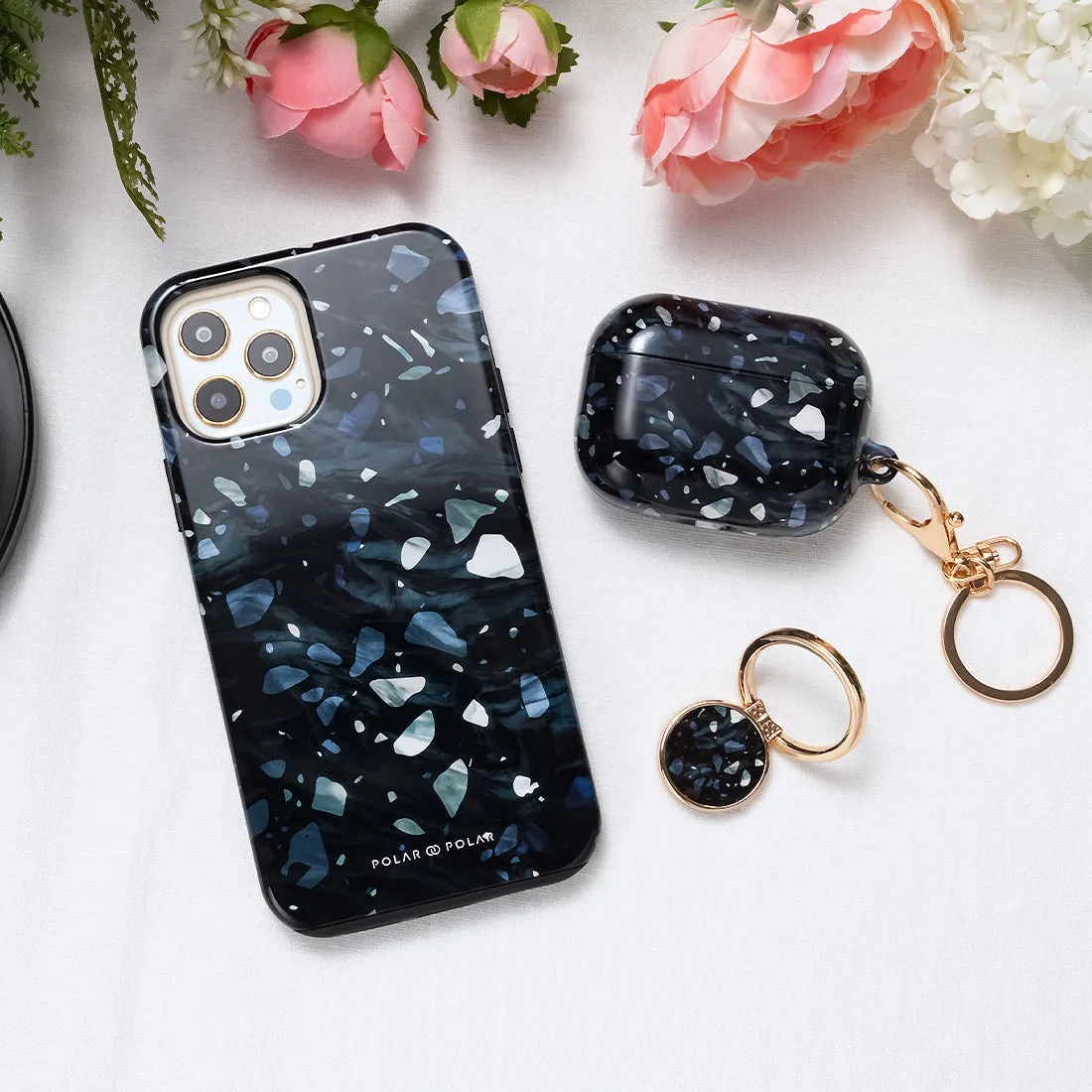 Nordic Terrazzo Gem - iPhone 16 Plus Case