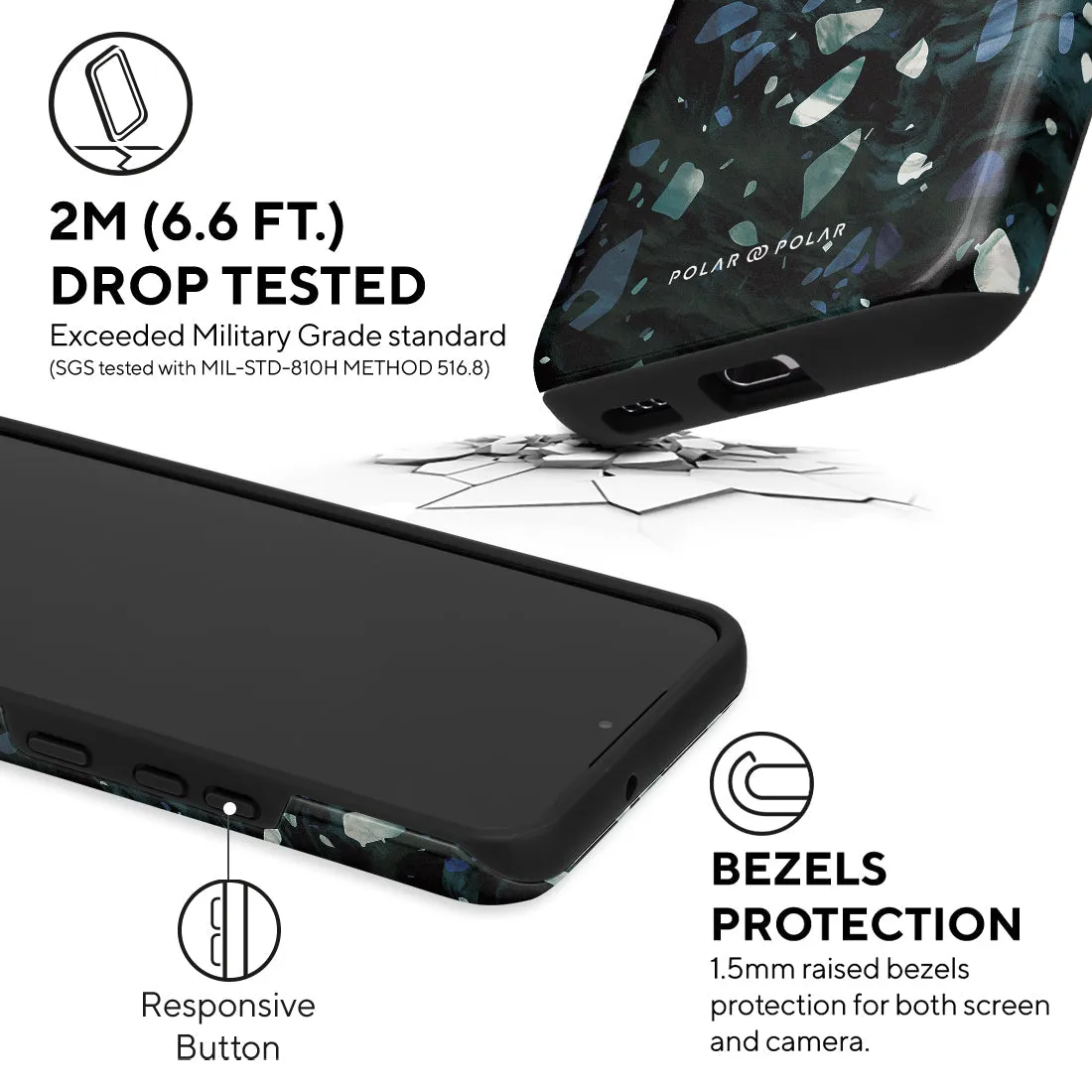 Nordic Terrazzo Gem - Samsung Galaxy S22 5G Case