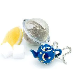 Norpro Stainless Steel 2" Mesh Teaball W/Teapot 5509