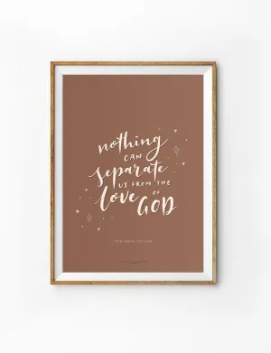 Nothing Can Separate Us {Poster}