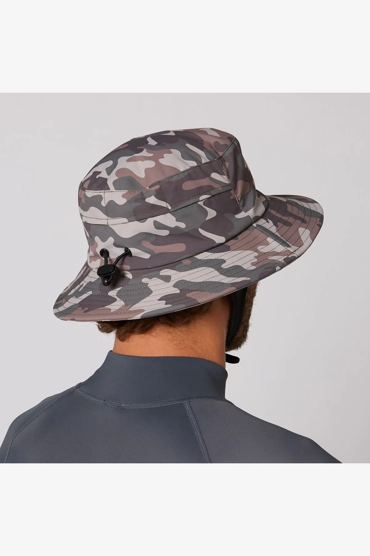 OCEAN & EARTH BINGIN LIGHTWEIGHT SOFT PEAK SURF HAT - CAMO
