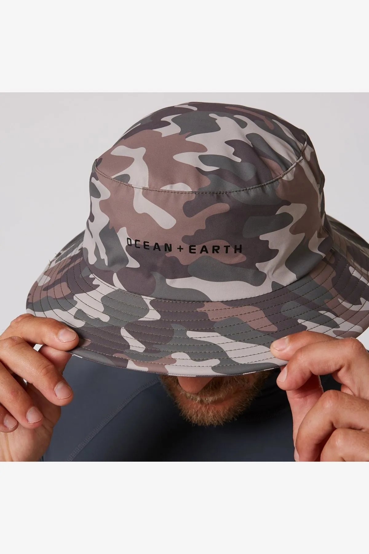 OCEAN & EARTH BINGIN LIGHTWEIGHT SOFT PEAK SURF HAT - CAMO