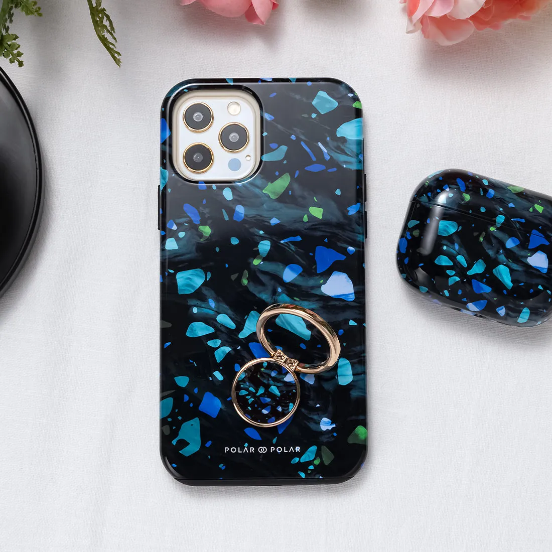 Ocean Terrazzo Gem Custom - iPhone 11 Case
