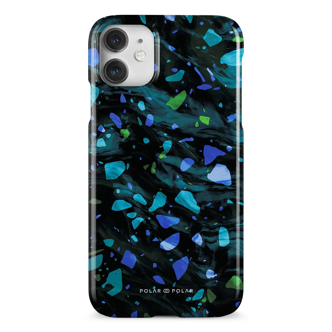 Ocean Terrazzo Gem Custom - iPhone 11 Case