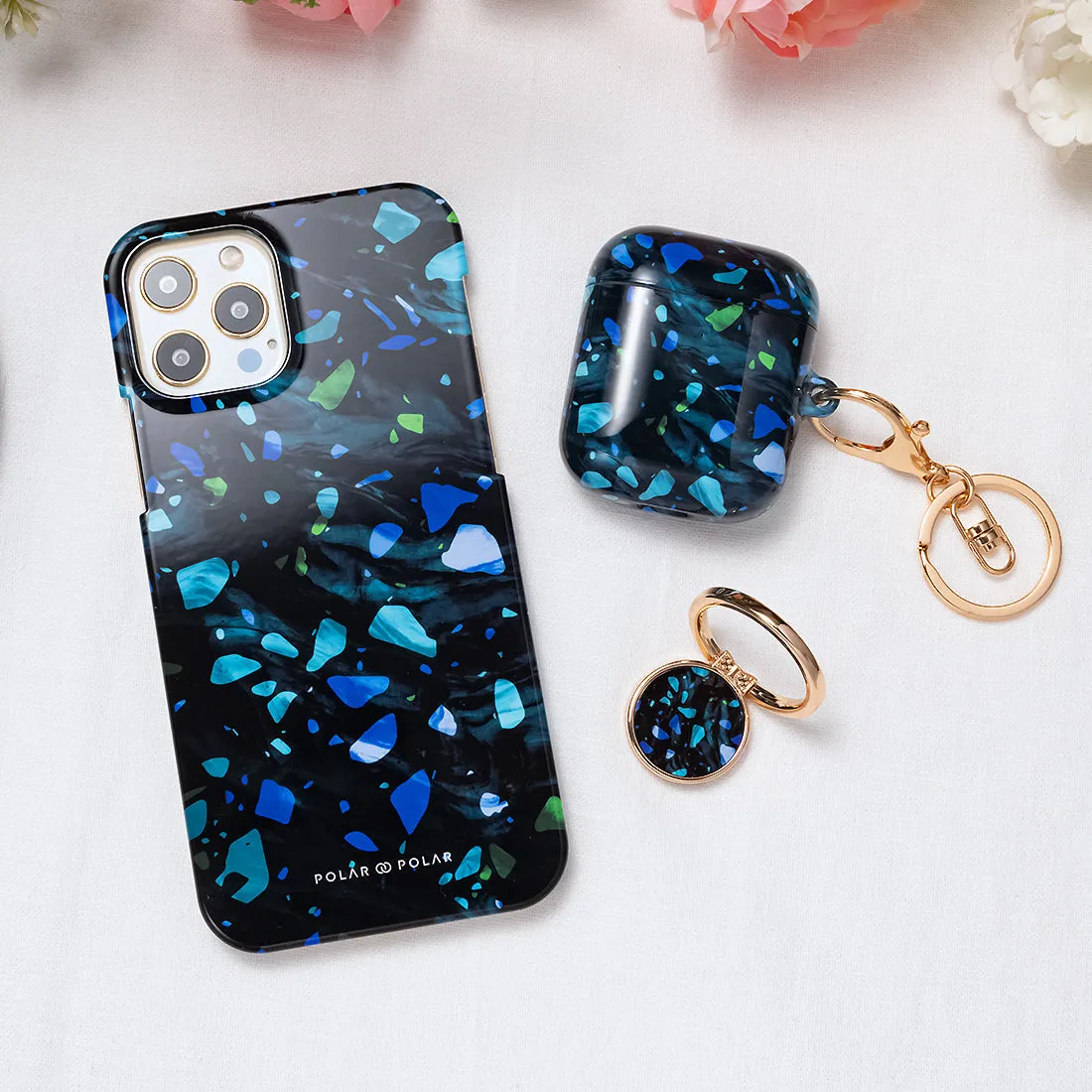 Ocean Terrazzo Gem Custom - iPhone 11 Case