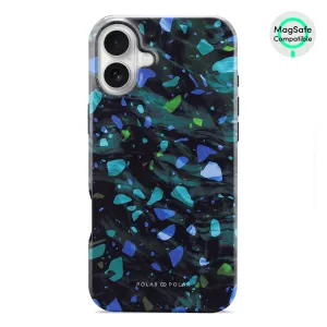 Ocean Terrazzo Gem - iPhone 16 Plus Case