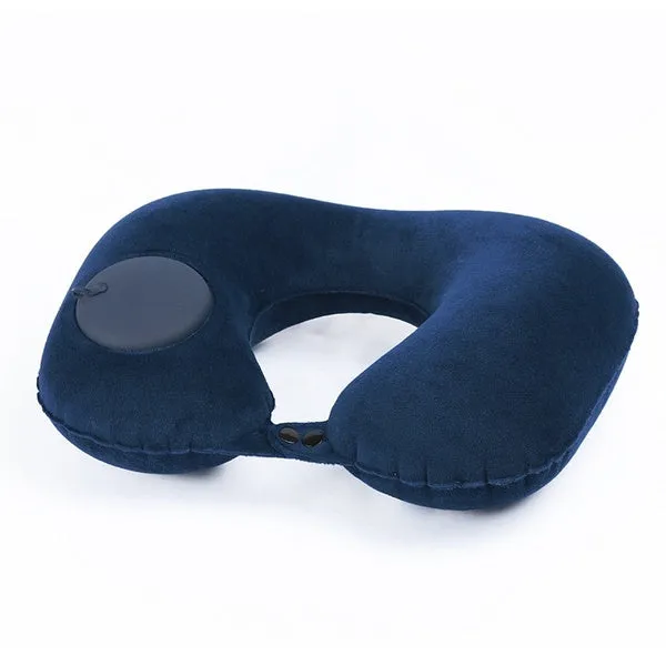 On Air Adjustable and Inflatable Neck Pillow,Airplane Pillow and Cervical Neck Pillow for Kids   Adults