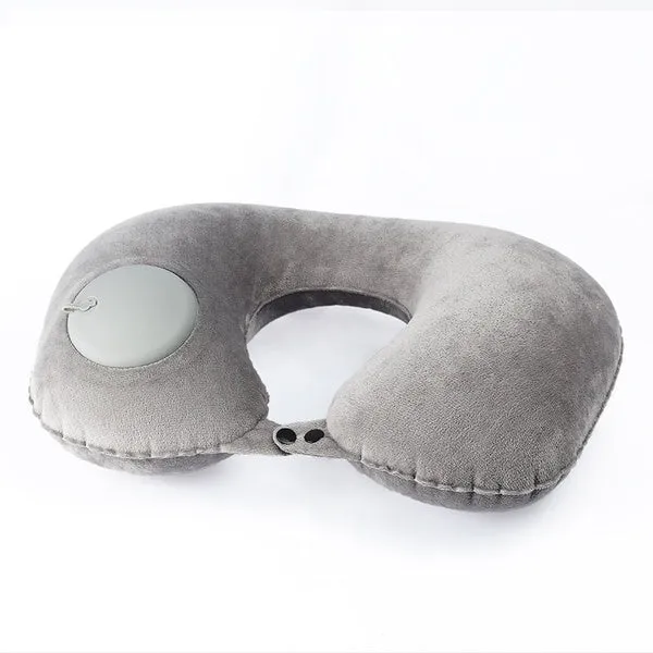 On Air Adjustable and Inflatable Neck Pillow,Airplane Pillow and Cervical Neck Pillow for Kids   Adults