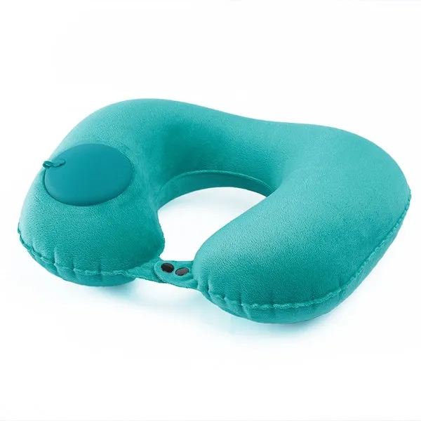 On Air Adjustable and Inflatable Neck Pillow,Airplane Pillow and Cervical Neck Pillow for Kids   Adults