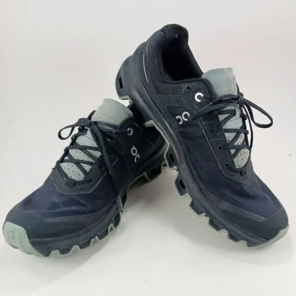 On Running Cloud Women's Size 7 Running Shoe/ Sneaker Black.