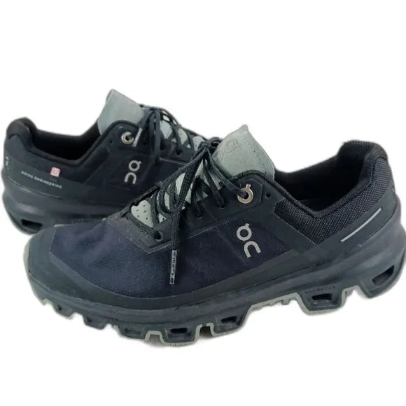On Running Cloud Women's Size 7 Running Shoe/ Sneaker Black.