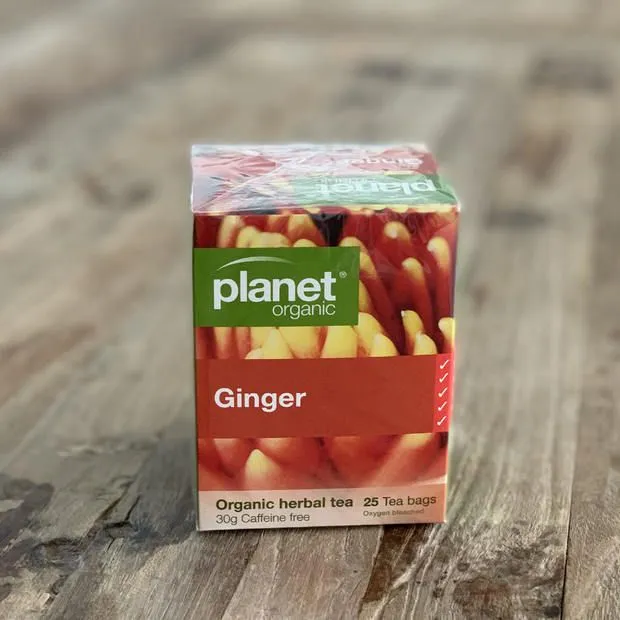 ORGANIC TEA GINGER 30G