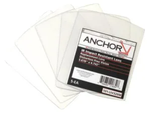 ORS Nasco Cover Lens, Miller, Outside Cover Lens, 5.675 x 4.742, 100% Polycarbonate, UV326M