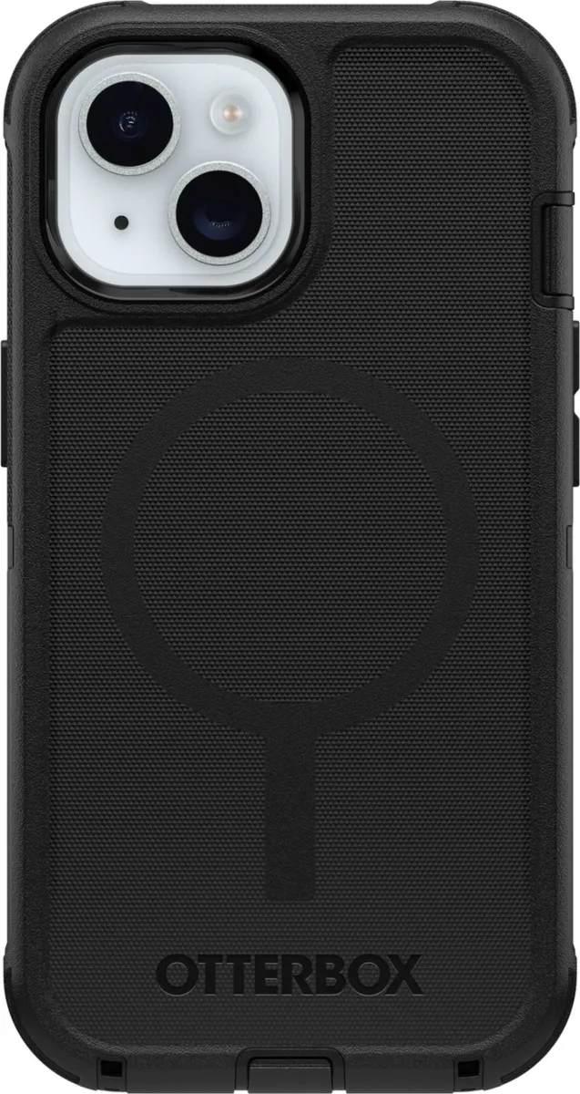 OtterBox - Defender Pro MagSafe Case for Apple iPhone 16 Plus - Black
