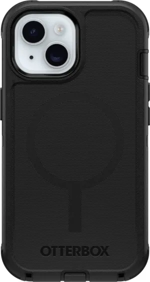 OtterBox - Defender Pro MagSafe Case for Apple iPhone 16 Plus - Black