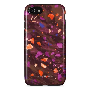 Paprika Terrazzo Gem Custom - iPhone SE3 / SE2 / 8 / 7 Case