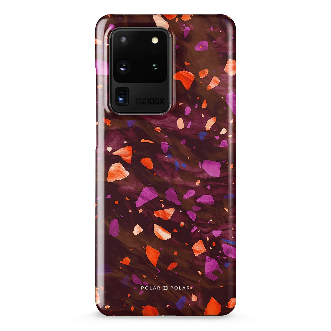 Paprika Terrazzo Gem Custom - Samsung Galaxy S20 Ultra 5G Case