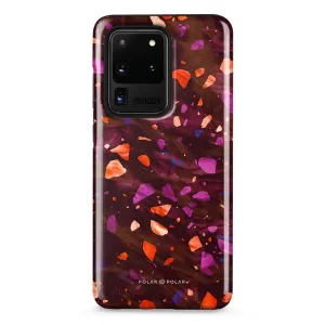 Paprika Terrazzo Gem Custom - Samsung Galaxy S20 Ultra 5G Case