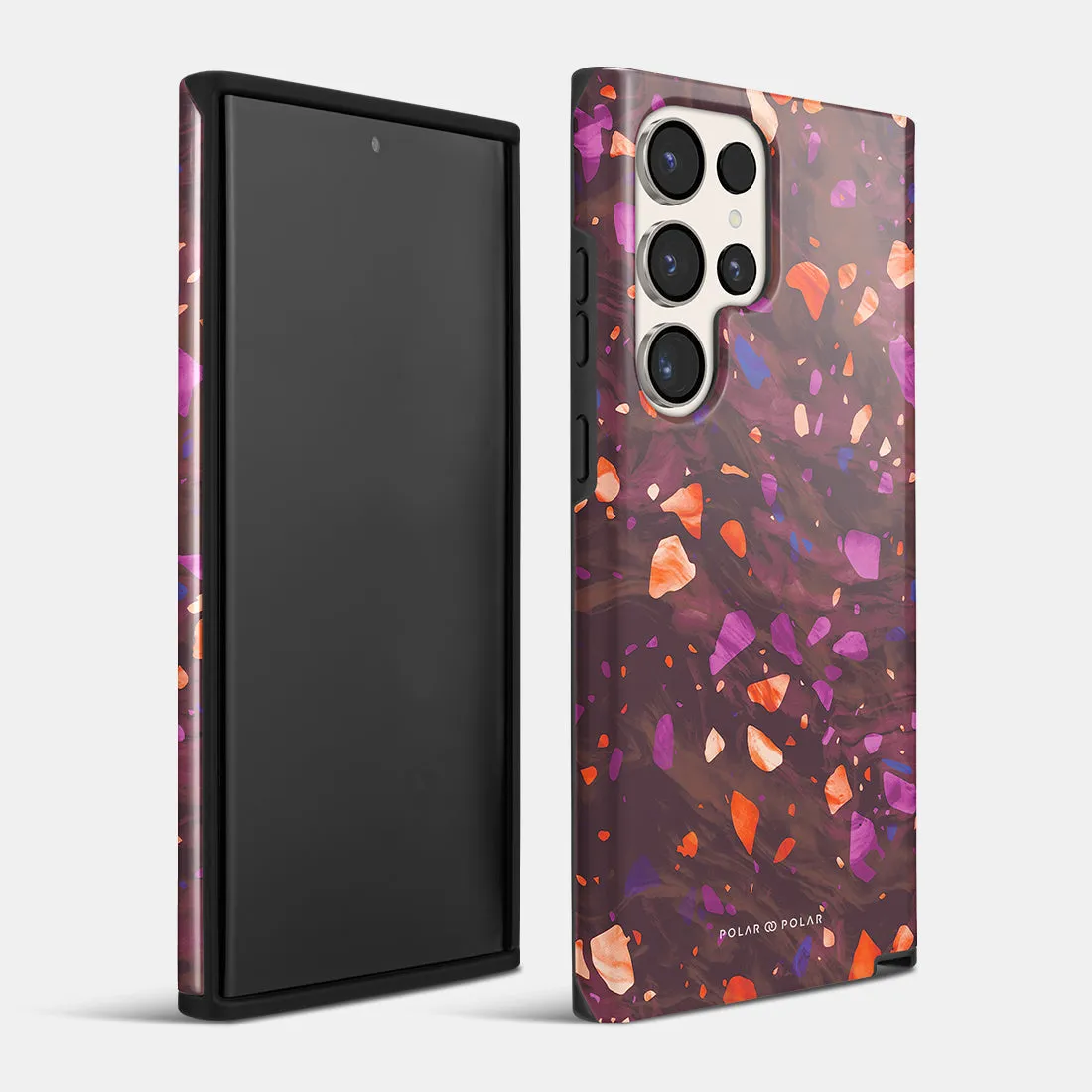Paprika Terrazzo Gem - Custom Samsung Galaxy S23 Ultra 5G Case