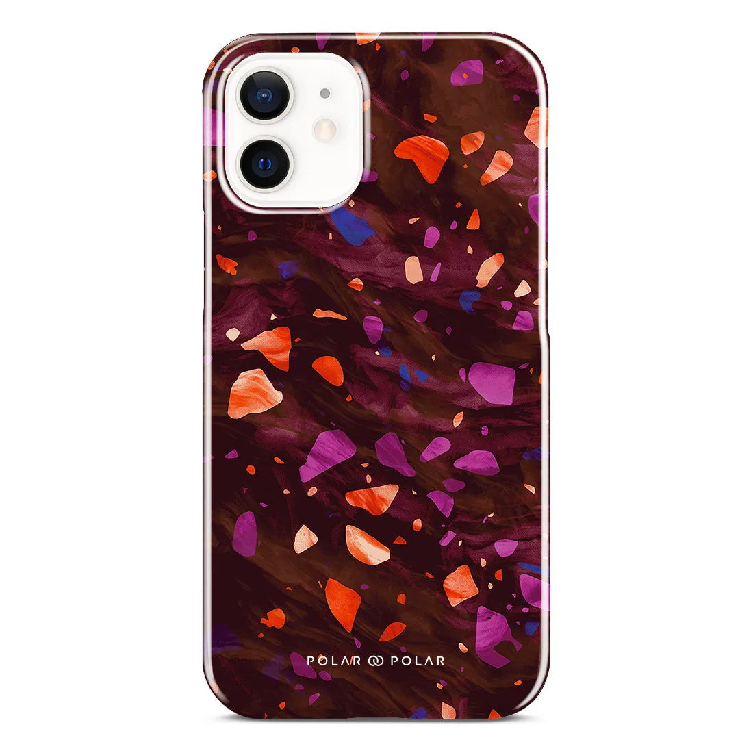 Paprika Terrazzo Gem - iPhone 12 mini Case