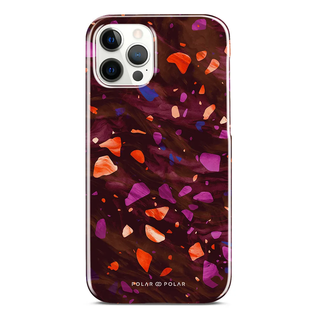 Paprika Terrazzo Gem - iPhone 12 Pro Case