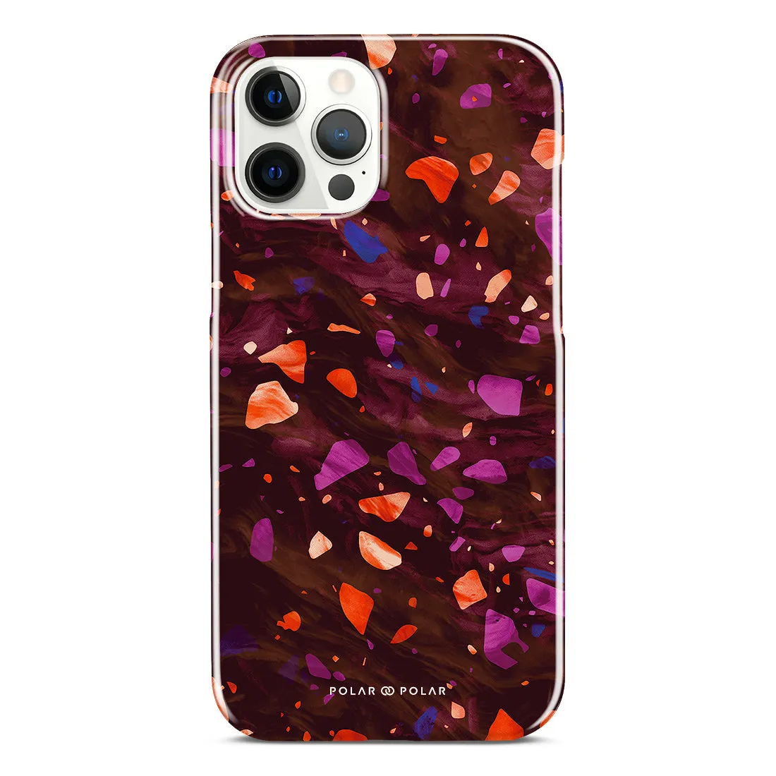 Paprika Terrazzo Gem - iPhone 12 Pro Max Case