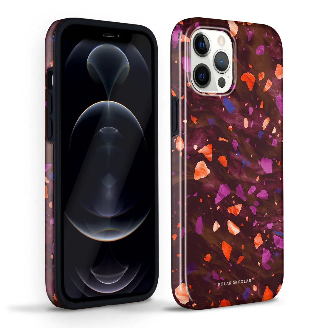 Paprika Terrazzo Gem - iPhone 12 Pro Max Case