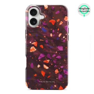 Paprika Terrazzo Gem - iPhone 16 Plus Case