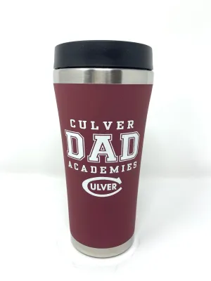 Parent JV Travel Tumbler Dad - 16oz - Maroon