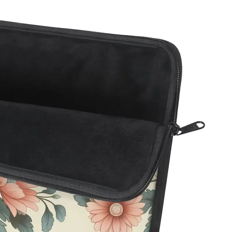 Pastel Floral Laptop Sleeve Chic and Protective