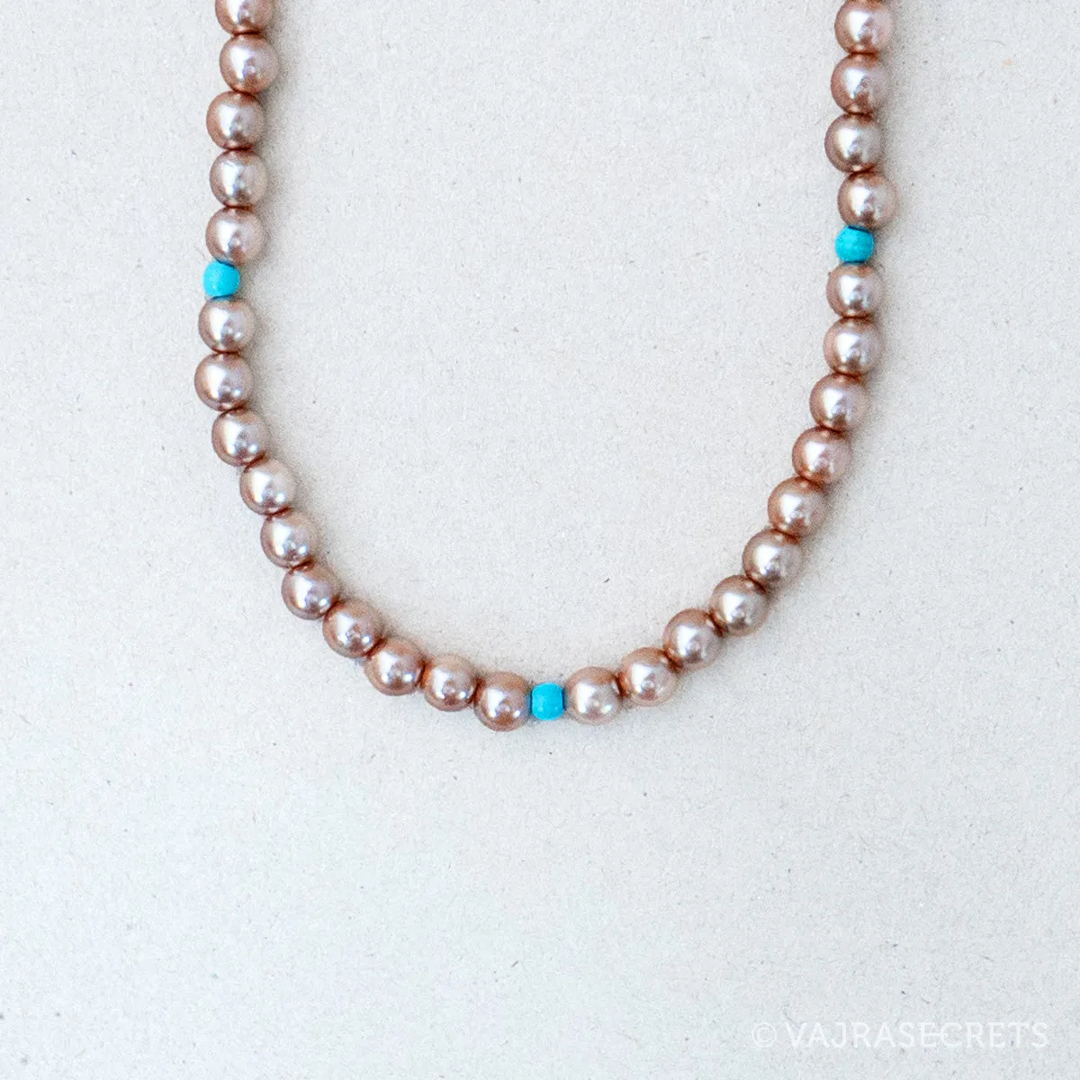 Pearl Offering Necklace for Dorje Shugden Statue