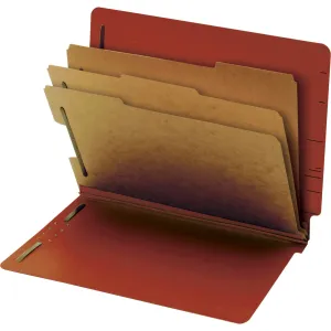 Pendaflex Pressboard 8-section End-Tab Classification Folders
