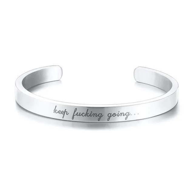 Personalized Mantra Bracelet