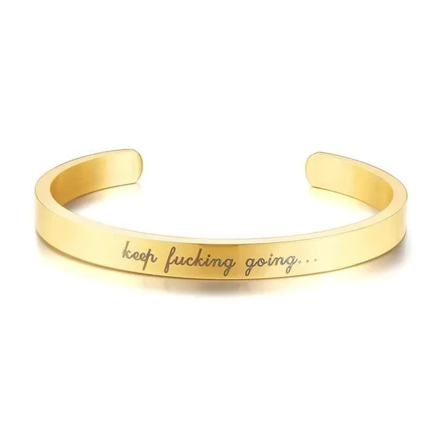 Personalized Mantra Bracelet