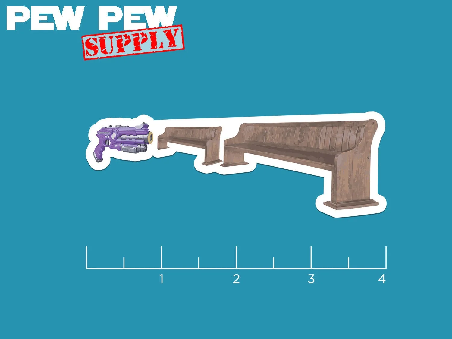 Pew Pew Laser Sticker