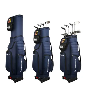PGM GOLF Four Spinner Wheels Multifunctional Trolley Travel Cart Bag QB062