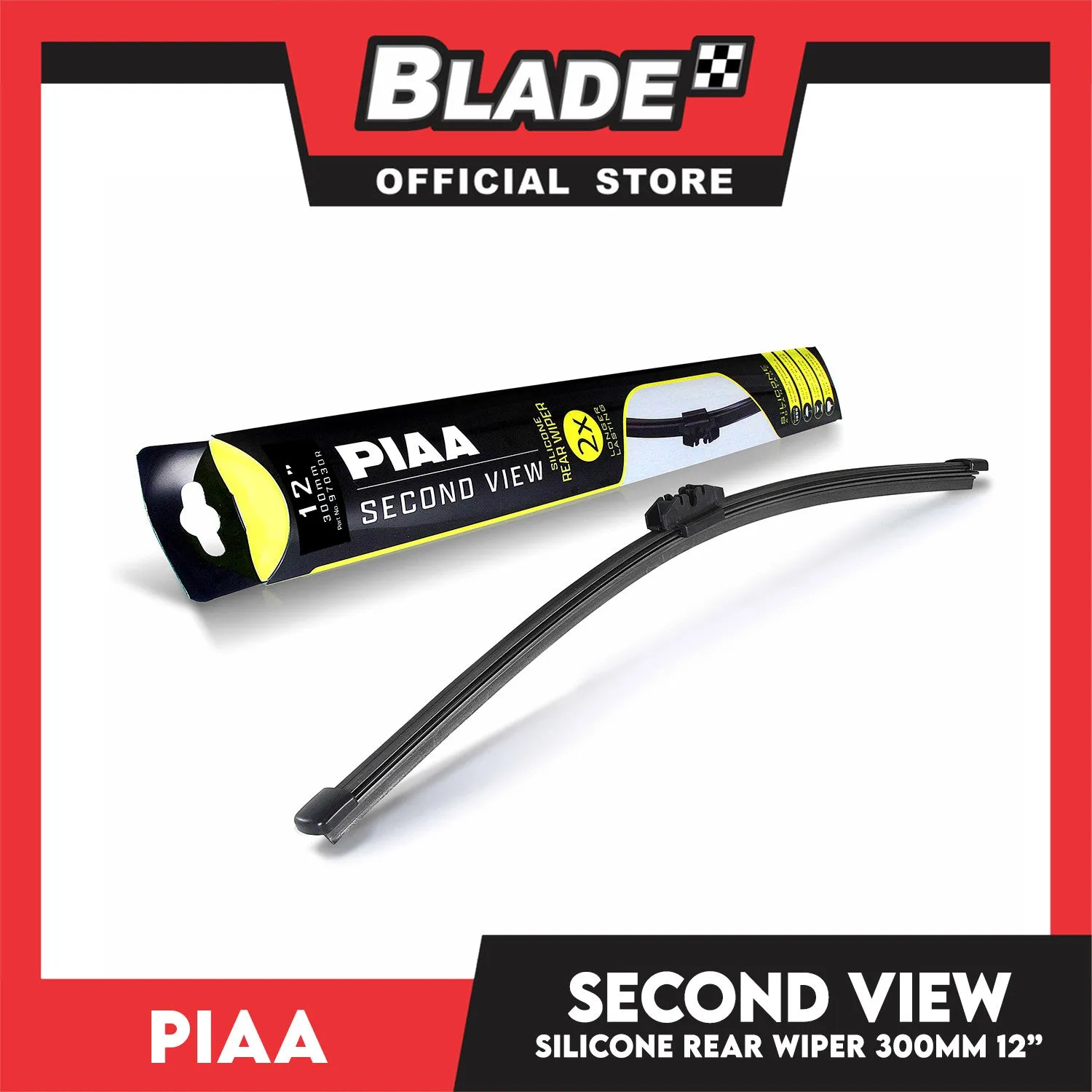 Piaa Second View Silicone Advantage Rear Wiper Blades 12''/ 300mm
