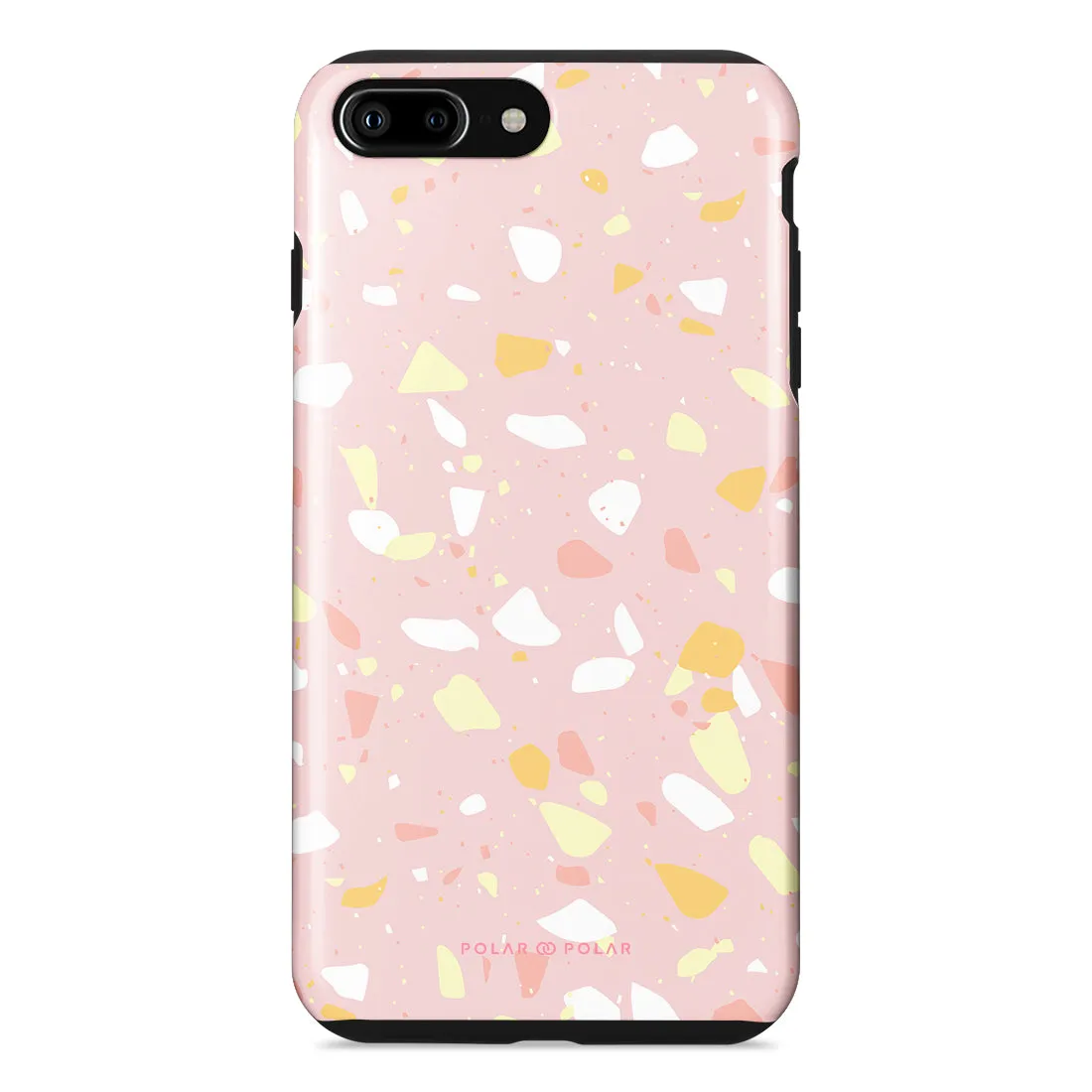 Pink Peony Terrazzo Custom - iPhone 8 Plus/7 Plus Case