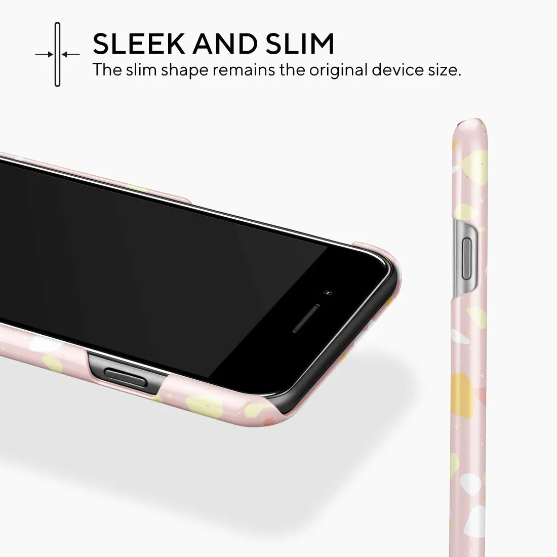 Pink Peony Terrazzo Custom - iPhone 8 Plus/7 Plus Case