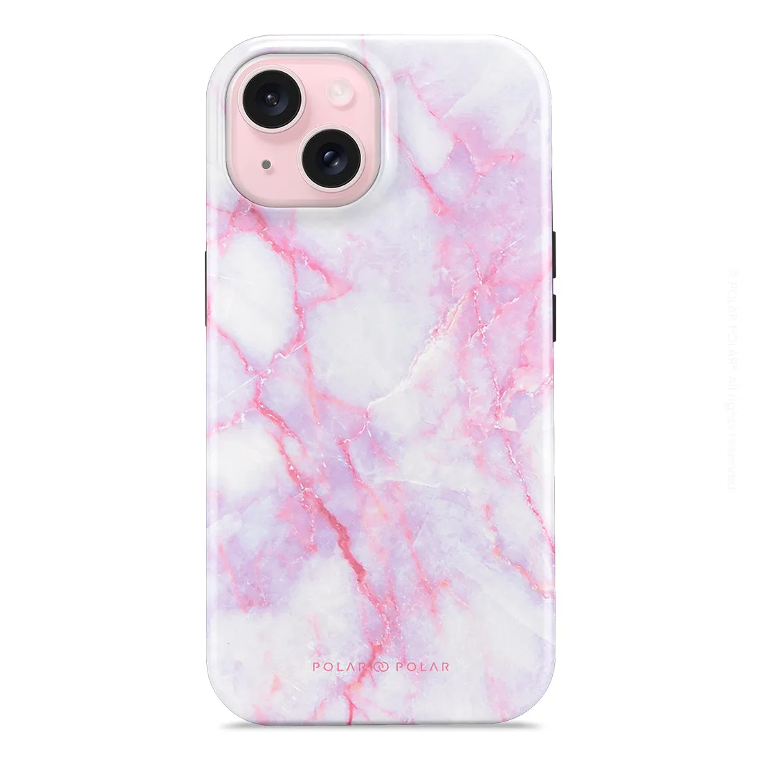 Pink White Custom - iPhone 15 Case