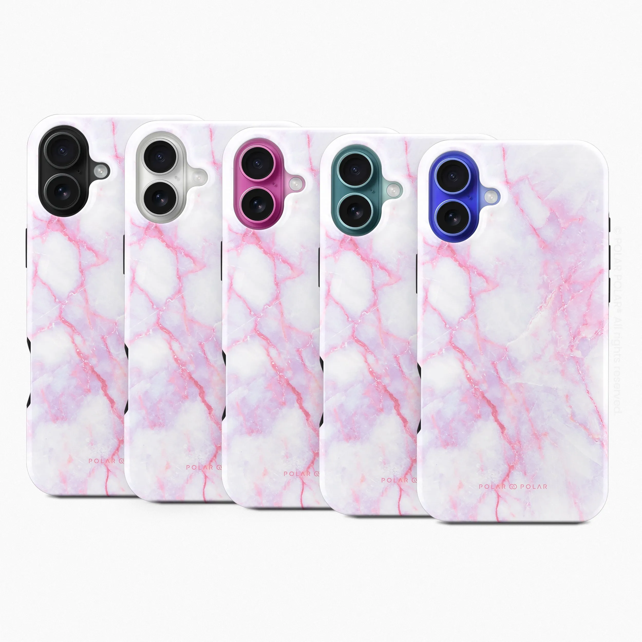 Pink White - iPhone 16 Plus Case