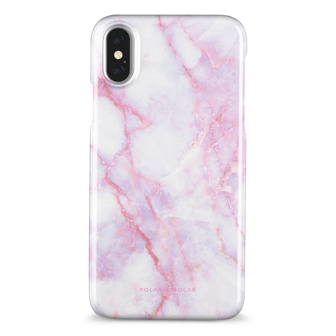 Pink White - iPhone X / XS Case