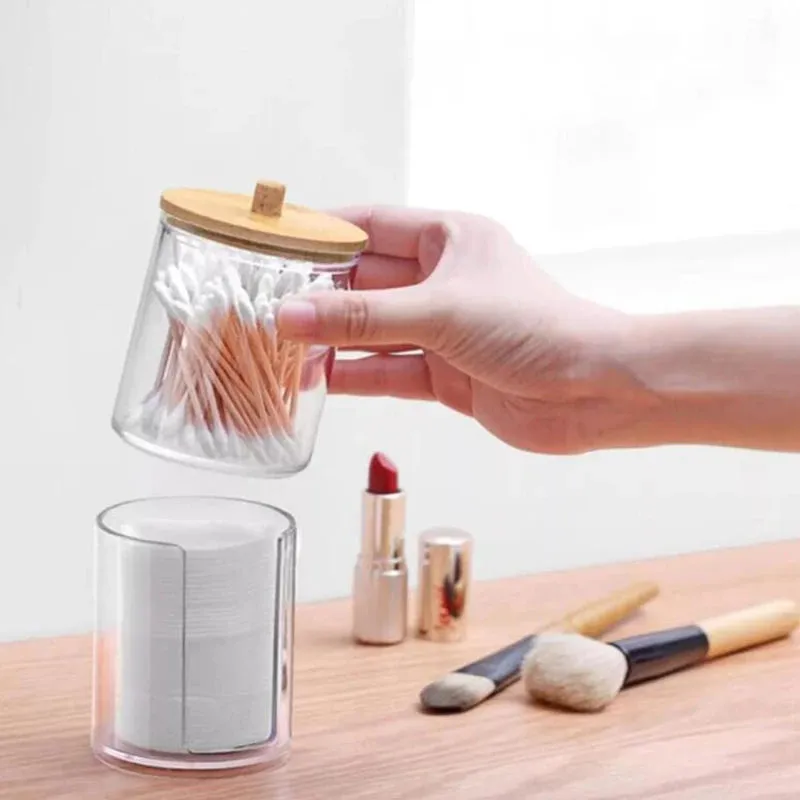 Plastic Storage Boxes with Lids Makeup
