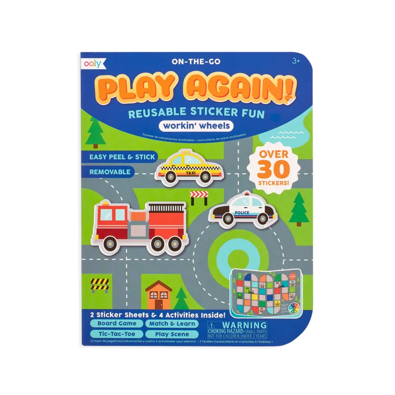 Play Again! Mini On The Go Activity Kit - Working Wheels