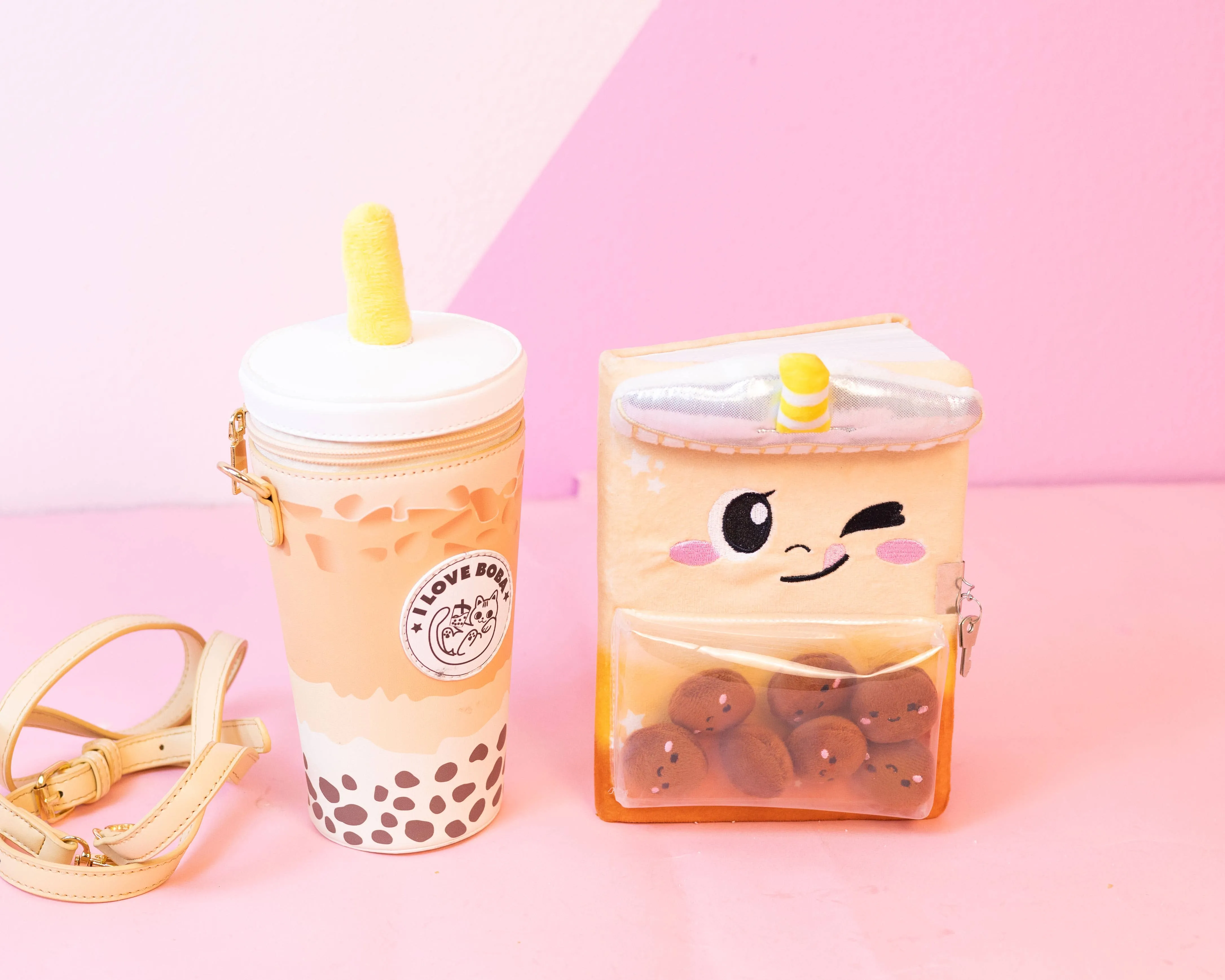 PLUSH DIARY - BOBA MILK TEA
