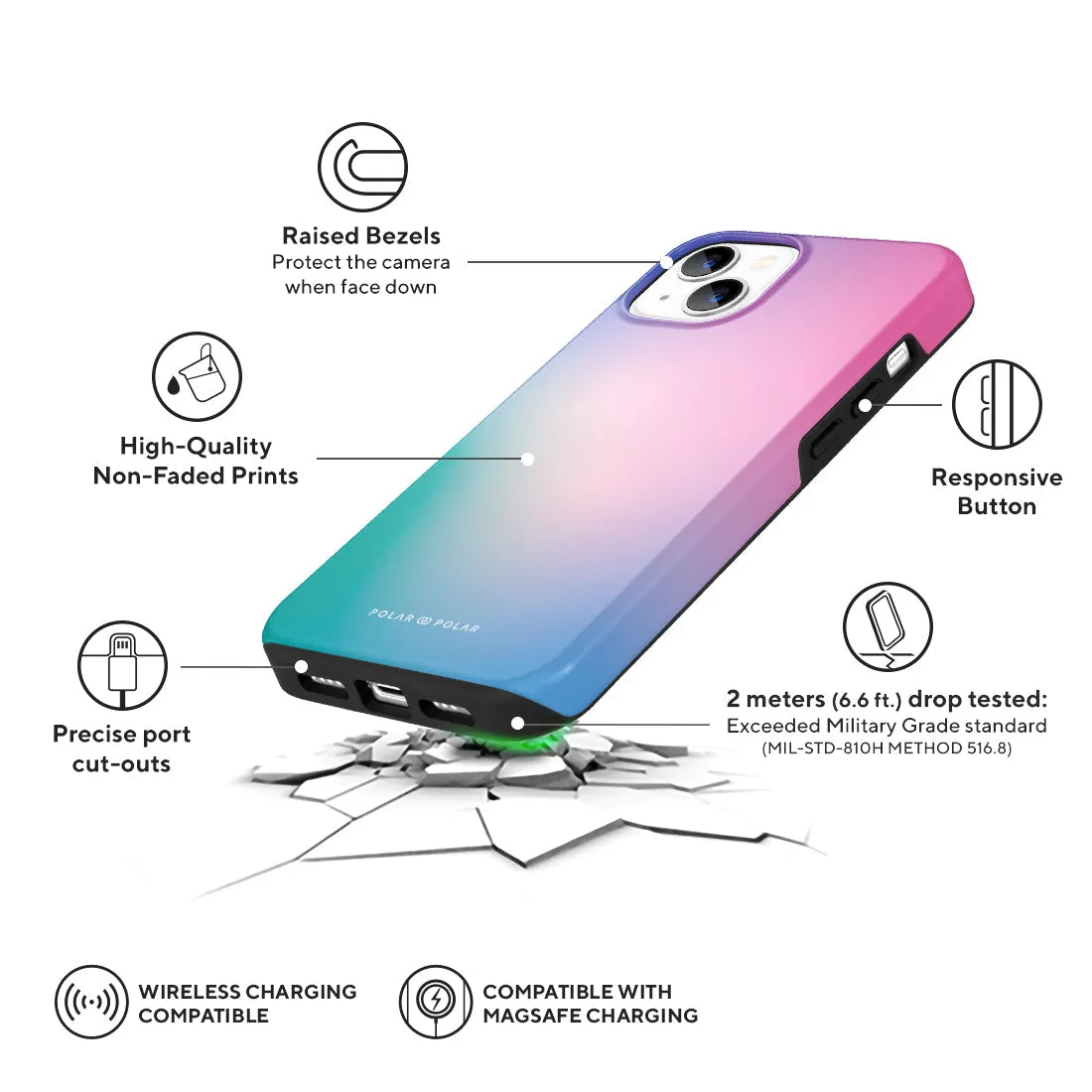 Polar Light Custom - iPhone 13 Case
