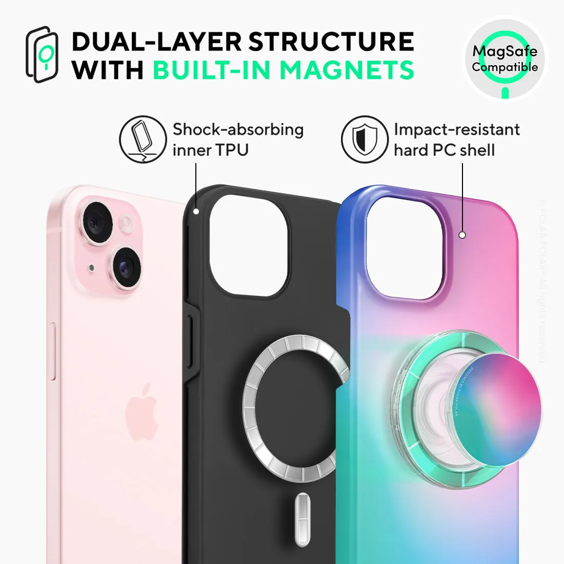Polar Light Custom - iPhone 15 Case