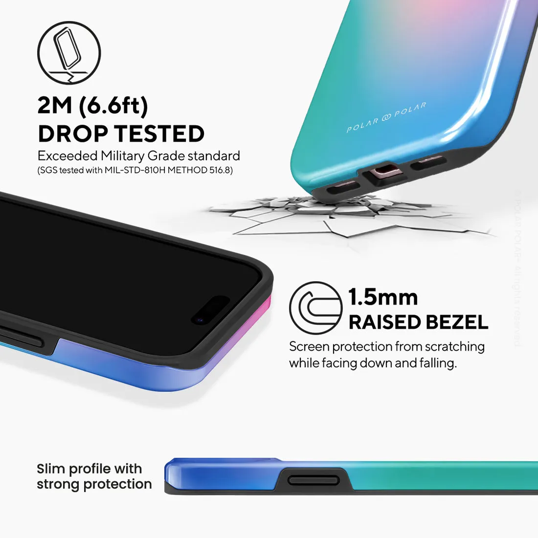 Polar Light Custom - iPhone 15 Case